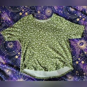 Time and Tru Floral Top